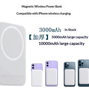 Cargador Portátil Magnético Ultrafino de PVC para Viajes, Cargador Inalámbrico Ql para <span class=keywords><strong>iPhone</strong></span>, Batería <span class=keywords><strong>Auxiliar</strong></span> Externa, Macsefe de Polímero de Litio - Product Image 2