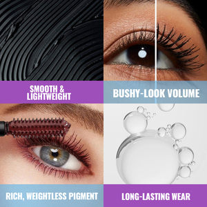 Mascara coloré longue tenue Pudaier, facile à appliquer, allongeant, non collant, en fibres, vente en gros - Product Image 4