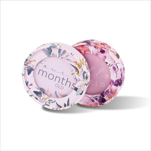 Caja cilíndrica con diseño de personalidad, cilindro corto de papel rosa - Product Image 6