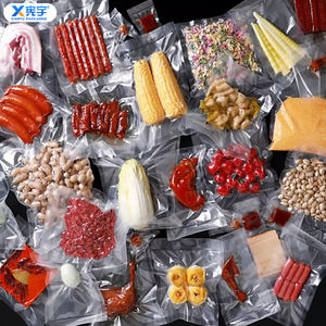 Rouleau de sacs sous vide texturés transparents en PA, gaufrés, thermoscellables, pour emballage alimentaire de viande, steak, fruits de mer, saumon, pour congélation en cuisine - Product Image 5