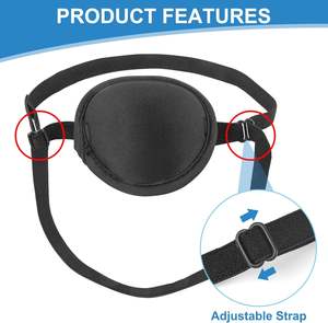 Köpekler için köpek göz bandı göz bandı ameliyat sonrası yaralanmalar ayarlanabilir yumuşak göz yama - Product Image 3