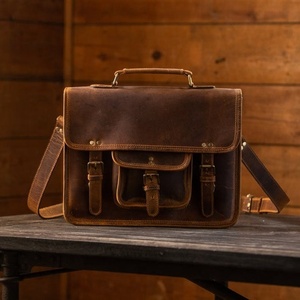 Sac en cuir de buffle pour femme, sac à bandoulière, sac de shopping KLC-0005 - Product Image 1