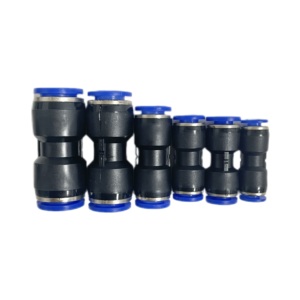 ข้อต่อท่ออากาศแบบข้อต่อตรง4มม. 6มม. 8มม. 10มม. ข้อต่อลมแบบนิวเมติก - Product Image 1