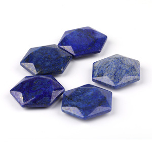 <strong>Wholesale</strong> <strong>Raw</strong> <strong>Crystals</strong> Semi-Precious Lapis Lazuli Anise Star Pendant Engraved Carving for Gift Decor Love Theme Model - Product Image 1