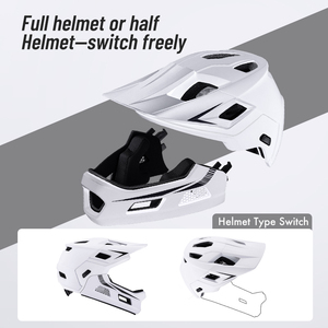 <span class=keywords><strong>Casque</strong></span> double de sport d'équitation intégrale pour enfants-Sécurité certifiée pour vélo d'équilibre/vélo/scooter Équipement de protection pour tout-petits - Product Image 5