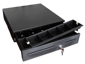 Open5 tiền kim loại và ABS 405 ba chức năng ngăn kéo tiền mặt với 5 Lưới lưu ý khe cắm và 8 đồng xu khay thanh toán quầy sản phẩm - Product Image 4