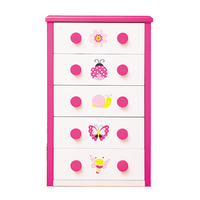 Ensemble de meubles de chambre d'enfant en bois de haute qualité pour fille