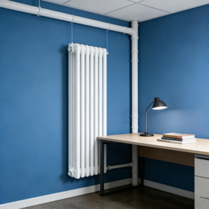 Radiatore Classico a Quattro Colonne in Acciaio con Massima Potenza Termica <span class=keywords><strong>per</strong></span> Grandi Ambienti e Applicazioni di Riscaldamento Interno Tradizionale - Product Image 3