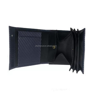 Marca de cuero curtido de lujo Gran capacidad Etiqueta privada Caja plegable Cartera de cuero <span class=keywords><strong>para</strong></span> hombres Original - Product Image 5