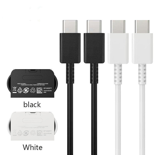 EP DG977 25w 3A Type c to Type c Super Fast Charging Usb c Data Cables for samsung Note10 Usb Cables