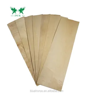 Placages en bois d'érable naturel d'épaisseur de 0.2mm 0.5mm 1.2mm 1.8mm pour des meubles de Cabinet de lits