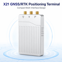 Terminal de positionnement GNSS RTK haute précision X21 GPS BDS GLONASS Galileo NavIC Récepteur 4G CAN LoRa IP54 -20~65°C pour