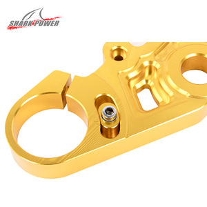 Độ Chính Xác Tùy Chỉnh Cao Nghệ Sĩ Biểu Diễn Cnc Nhôm Xe Máy Top Ba Kẹp Cân Bằng Ngã Ba Phía Trước Sốc Đối Với Yamaha R15V3 - Product Image 3