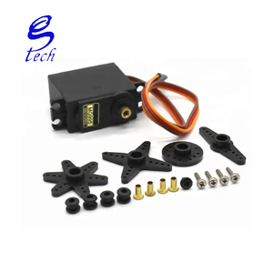 มอเตอร์เกียร์โลหะแรงบิดสูง ขายดี สำหรับงาน DIY ใช้กับรถบังคับวิทยุ เรือบังคับ และหุ่นยนต์ควบคุม แรงบิด 55 กรัม แรงดันไฟฟ้า 3V-7.2V รุ่น MG995 - Product Image 3