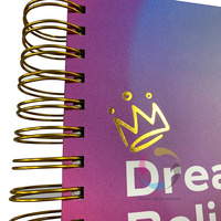Cuaderno planificador personalizado organizador Agenda diario papel planificador de cuero barato papelería conjunto diario impresión de libros