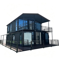 Maison de conteneurs extensible de luxe à 2 étages pour l'hébergement de villas de vacances