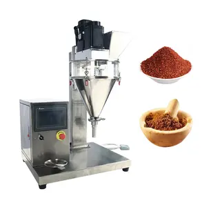 Semi automatic Weighing Dosing Auger Powder Filling Machine Dry Powder Filling Machine Bottle Bag Milk Cosmetic Chemical Powder