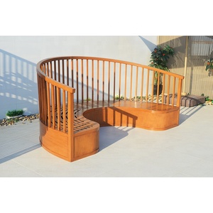 Conjunto Semicircular de Aluminio para Exteriores, Respaldo Alto, para Hoteles y Espacios al Aire Libre, Muebles de Exterior - Product Image 4