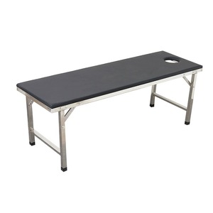 Cama de Masaje para Exámenes en el Consultorio del Hospital, Material de PVC con Acabado Pintado, para Fisioterapia, Medicina Tradicional <span class=keywords><strong>China</strong></span>, <span class=keywords><strong>Tuina</strong></span> - Product Image 2