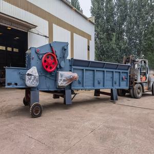 New <b>Wood</b> Pallet Shredder Crusher Heavy Duty Industrial Horizontal Grinder Bearing Core Components 20t/h Capacity - Product Image 2