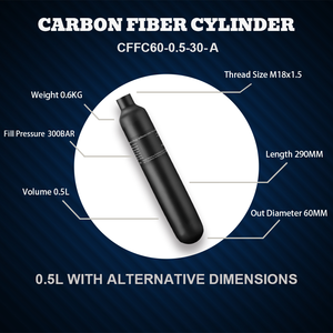 Bouteilles <span class=keywords><strong>de</strong></span> gaz industrielles en fibre <span class=keywords><strong>de</strong></span> carbone, réservoir d'air avec cylindre d'air en fibre <span class=keywords><strong>de</strong></span> carbone 300 bar, cylindre <span class=keywords><strong>de</strong></span> gaz <span class=keywords><strong>de</strong></span> <span class=keywords><strong>plongée</strong></span> pour le sauvetage - Product Image 3