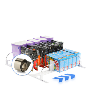 ชั้นวางสินค้าแบบมีล้อเลื่อน 5 ชิ้น ขายดี ระบบจัดแสดงสินค้าในซูเปอร์มาร์เก็ต ระบบเติมสินค้าอัตโนมัติสำหรับบุหรี่ พร้อมระบบแบ่งช่อง - Product Image 4