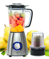 Mixeur Électrique Haut de Gamme en Acier Inoxydable pour la Cuisine et les Jus – Machine à Jus Efficace