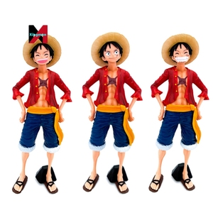 Anime mono D. Figura DE ACCIÓN DE Luffy Tres expresiones faciales se pueden reemplazar de una pieza - Product Image 2