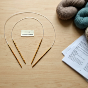 Custom Made Eco-Friendly Maple Wood Circular Knitting Needles with Custom Sizes and Logo Engraving <b>for</b> <b>Wedding</b> & Travel - Product Image 2
