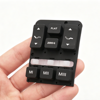 Clavier à membrane en silicone personnalisé, dôme conducteur en carbone, surface pulvérisée pour appareils électroménagers