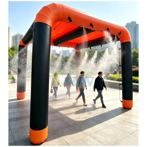 Carpa Inflable Portátil con Sistema de Nebulización, Arco de Enfriamiento con Rociador de <span class=keywords><strong>Agua</strong></span> para Eventos al Aire Libre y Festivales - Product Image 3