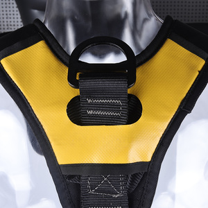 Arnés <span class=keywords><strong>de</strong></span> <span class=keywords><strong>Seguridad</strong></span> Ajustable <span class=keywords><strong>de</strong></span> Poliéster con Certificación CE para Rapel, Anillo <span class=keywords><strong>en</strong></span> D <span class=keywords><strong>de</strong></span> Acero, Capacidad <span class=keywords><strong>de</strong></span> 150 kg, para Deportes <span class=keywords><strong>de</strong></span> Montaña y Trabajos <span class=keywords><strong>en</strong></span> Altura - Product Image 2