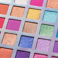 Palette de fards à paupières scintillants et mats Beauty Glazed 105 couleurs, vente en gros, pigment scintillant pour maquillage, palette de fards à paupières smoky