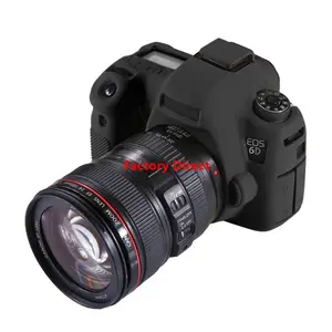 저렴한 도매 Dropshipping 카메라 보관 가방 표면 실리콘 보호 케이스 캐논 EOS 6D 디지털 SLR 카메라