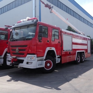 Sinotruk Howo 6x4 <span class=keywords><strong>camion</strong></span> de pompiers à flèche télescopique de <span class=keywords><strong>18</strong></span> mètres avec télécommande - Product Image 5