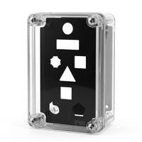 Boîtier de jonction étanche personnalisé IP67, boîtier électrique transparent série AG