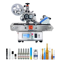 Machine d'étiquetage pour petits flacons ronds, machine d'étiquetage pour tubes à essai, ampoules, applicateur, flacon de 10 ml, machine d'étiquetage pour flacons de liquide oral