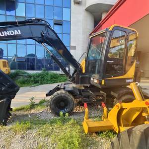 Prix bas bien entretenu Excavatrice hydraulique de 6 tonnes HYUNDAI HW60 d'occasion Excavatrices HYUNDAI HW60 d'occasion de haute qualité à vendre - Product Image 5