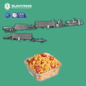 Sunpring Cornflakes Getreide hersteller chinesische Cornflakes Maschinen