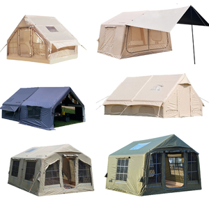 Tente de camping gonflable Dericsson pour 1/2/4/6/8/10/12 personnes, imperméable, pour le camping en plein air, grande tente familiale, OEM disponible - Product Image 1