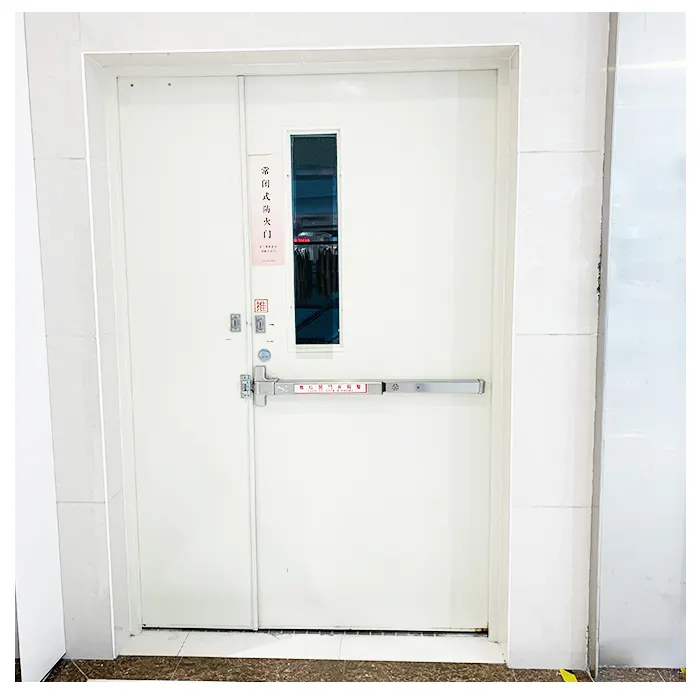 防火スライド式病院ドア、広州金属ドア工場、ステンレス鋼気密ドア