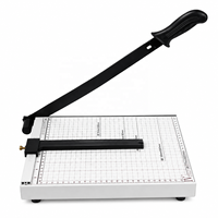 Nouvelle Coupe-Papier Manuelle en Acier A3/A4, Guillotine de Bureau pour Photos et Graphiques, Machine à Découper les Badges, Idéale pour la Presse à Chaud