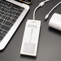 Nouvel adaptateur de concentrateur haute vitesse 3-en-1 de type C USB 3.0 compatible avec les tablettes de bureau téléphones mobiles ordinateur portable