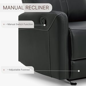 <span class=keywords><strong>Sillón</strong></span> Reclinable Ergonómico Individual para Cine en Casa con Elevación Eléctrica y <span class=keywords><strong>Motor</strong></span> Silencioso, Diseño Moderno con Portavasos, Silla de Cine de Cuero - Product Image 3