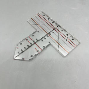 मेडिकल डेंटल लैब उपकरण मैनुअल पावर टी-आकार के दांत शासक गाइड प्लेट - Product Image 3