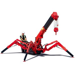 Grúa de araña de techo para fines de construcción Grúas sobre orugas pequeñas Mini grúas móviles plegables con precios al por mayor - Product Image 4