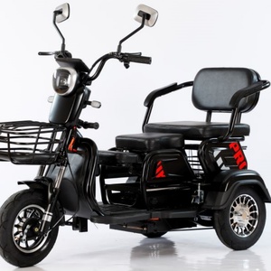 รถสามล้อไฟฟ้ารุ่นยอดนิยมปี 2024 แรงดัน 48V 60V กำลัง 600W โครงเหล็กพร้อมมอเตอร์ดุมล้อหลัง ปลอดภัยที่สุดสำหรับผู้โดยสารผู้ใหญ่ - Product Image 3