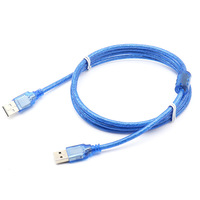 OEM USB 2.0 USB 2.0 Stecker-zu-Stecker Kabel mit Magnetring Anti-Interferenz-Verlängerungskabel für PC, Drucker, Maus, Tastatur