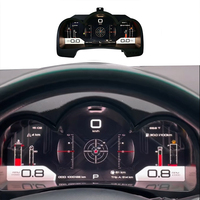 Tableau de bord numérique LCD 12,3 pouces pour Toyota Hilux 2005-2015, panneau de compteur de vitesse, cockpit virtuel