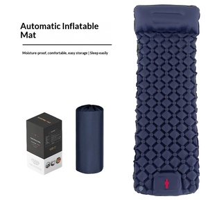 Colchón Inflable Antideslizante de TPU, Tipo Pedal, Doble/Sencillo, Rectangular/Diamante, para Acampar al Aire Libre - Product Image 2